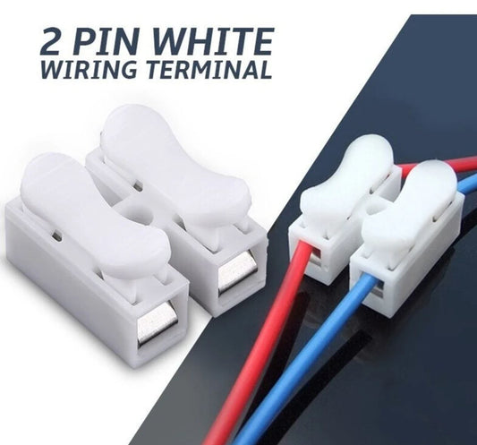 2 way connector pack of 50 , quick cable connector